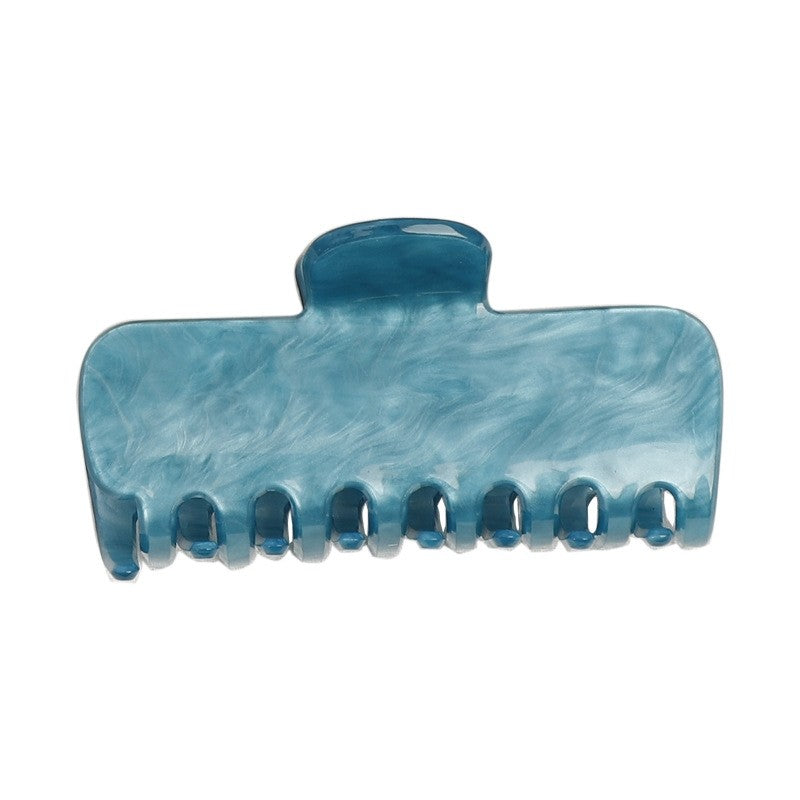 Trendy Acrylic Marble Hair Claw Clip