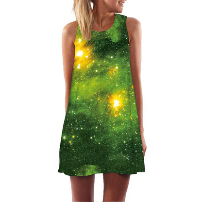 Casual Sleeveless Summer Mini Dresses