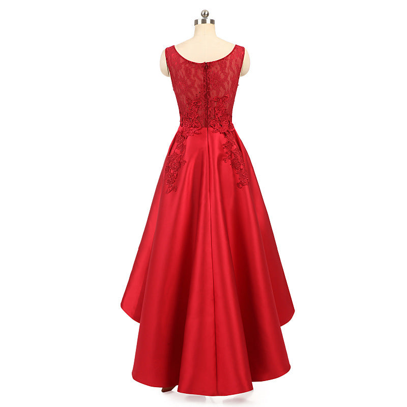 Elegant Black Evening Dress – Formal Banquet Gown for Graduation & Party