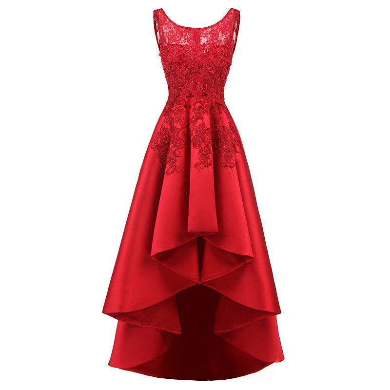 Elegant Black Evening Dress – Formal Banquet Gown for Graduation & Party