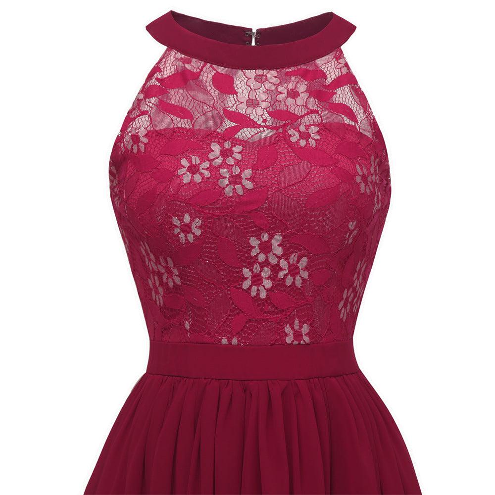 Sexy Summer Chiffon Lace Dresses-Dresses-Free Shipping at meselling99
