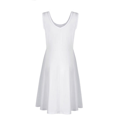 Simple Summer Sleeveless Daily Dresses for Women