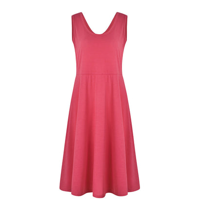 Simple Summer Sleeveless Daily Dresses for Women