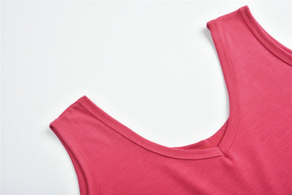 Simple Summer Sleeveless Daily Dresses for Women