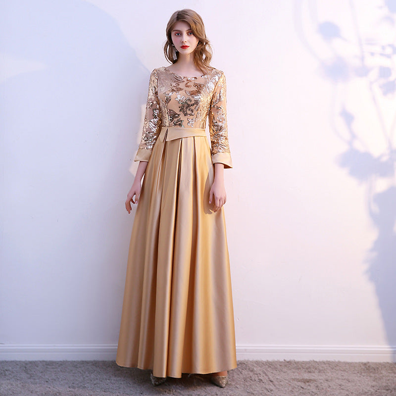 Elegant Brilliant Women Party Long Evening Dresses-Dresses-Free Shipping at meselling99