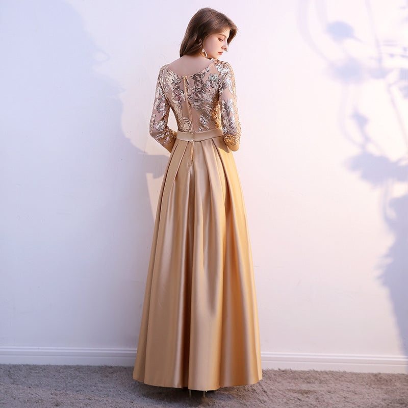 Elegant Brilliant Women Party Long Evening Dresses-Dresses-Free Shipping at meselling99