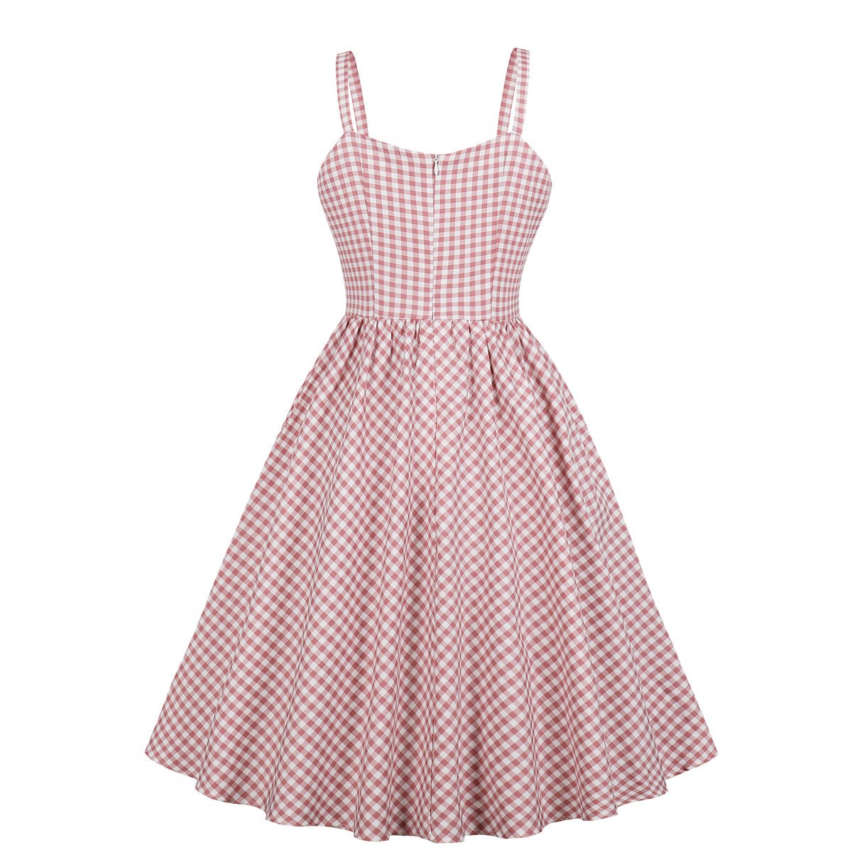 Pink Women Lovely Bowknot Plus Sizes Loose Dresses-Vintage Dresses-Free Shipping at meselling99
