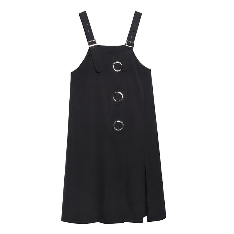 Women Summer Plus Sizes Loose Suspenders Skirt-Maxi Dresses-Free Shipping at meselling99