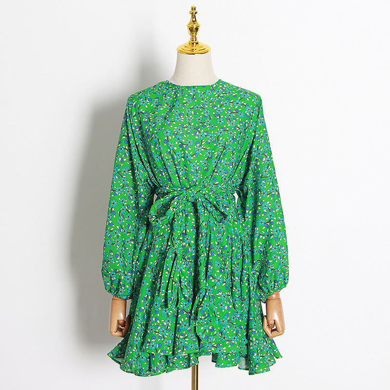 Elegant Long Sleeves Short Dresses