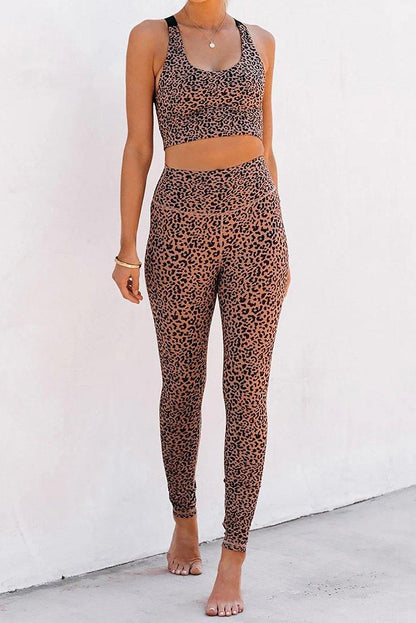 New Fashion High Waist Yoga Sports Suits-STYLEGOING