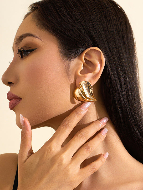 Geometric Drop Earrings