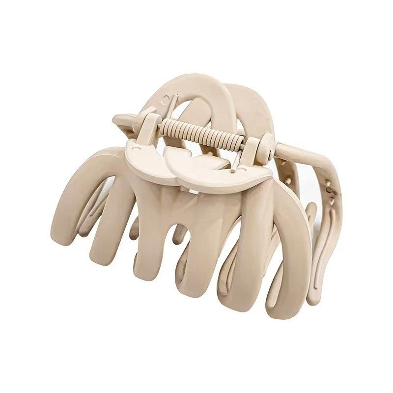 Simple Solid Color Claw Clip