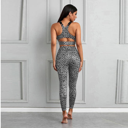 New Fashion High Waist Yoga Sports Suits-STYLEGOING