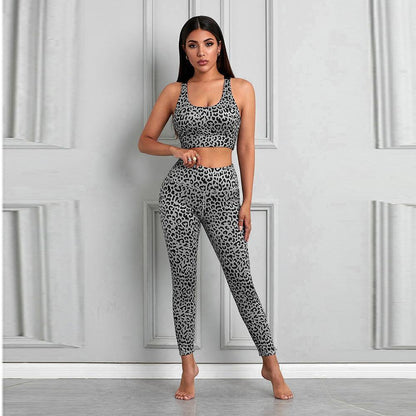New Fashion High Waist Yoga Sports Suits-STYLEGOING