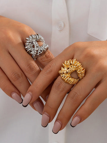 Geometric Ringent Rings Accessories