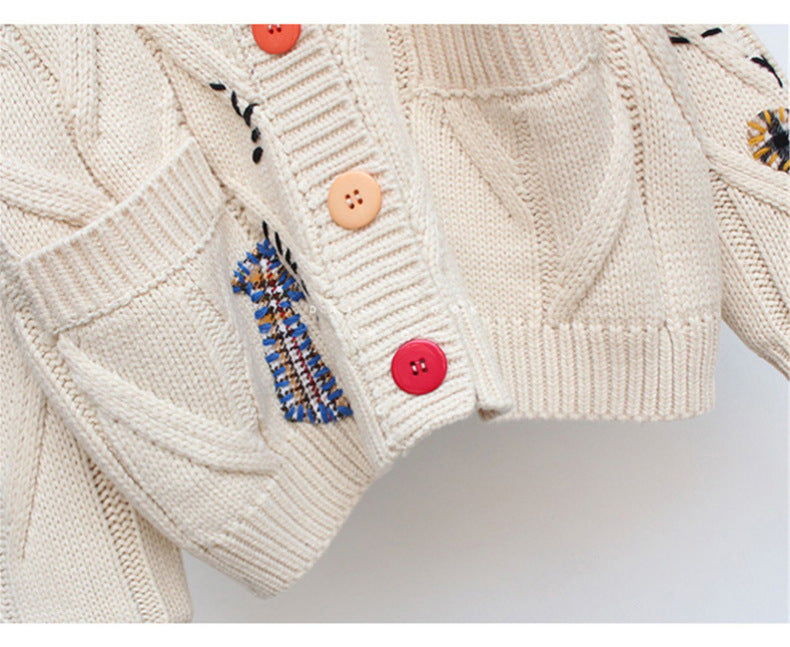 Women's Oversized Short Cardigan
