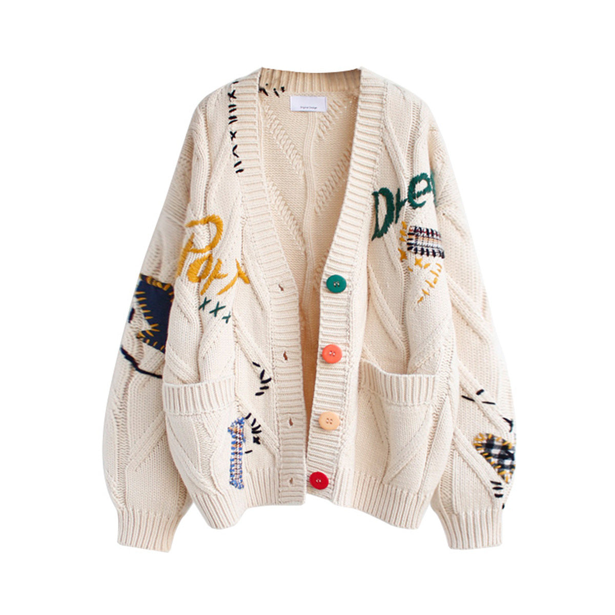 Women's Oversized Short Cardigan