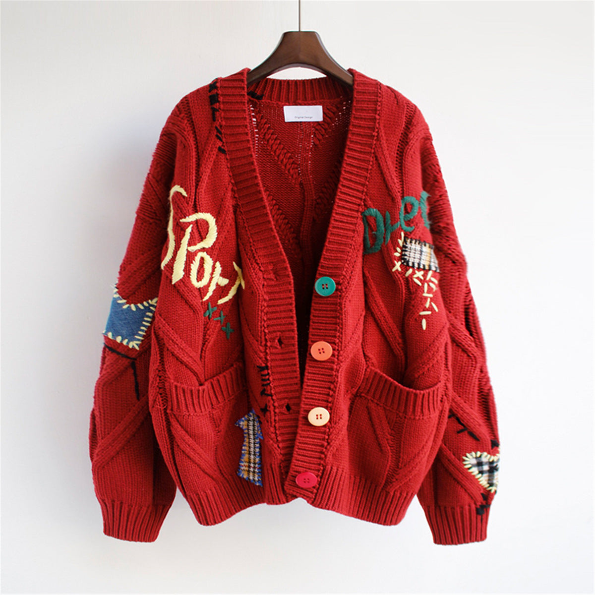 Women's Oversized Short Cardigan