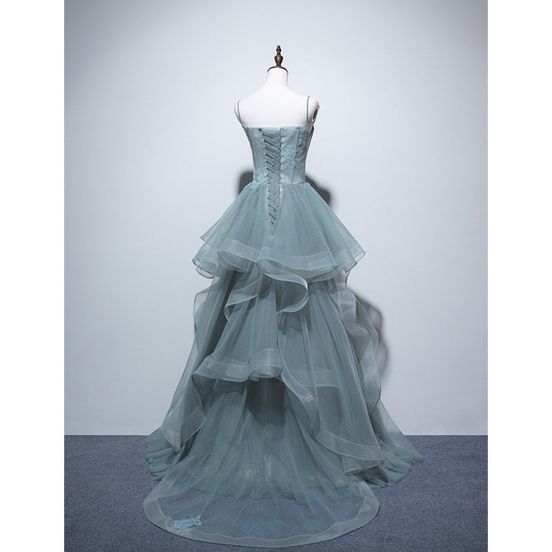 Light Green Strapless Ball Gown Party Dresses-Dresses-Free Shipping at meselling99