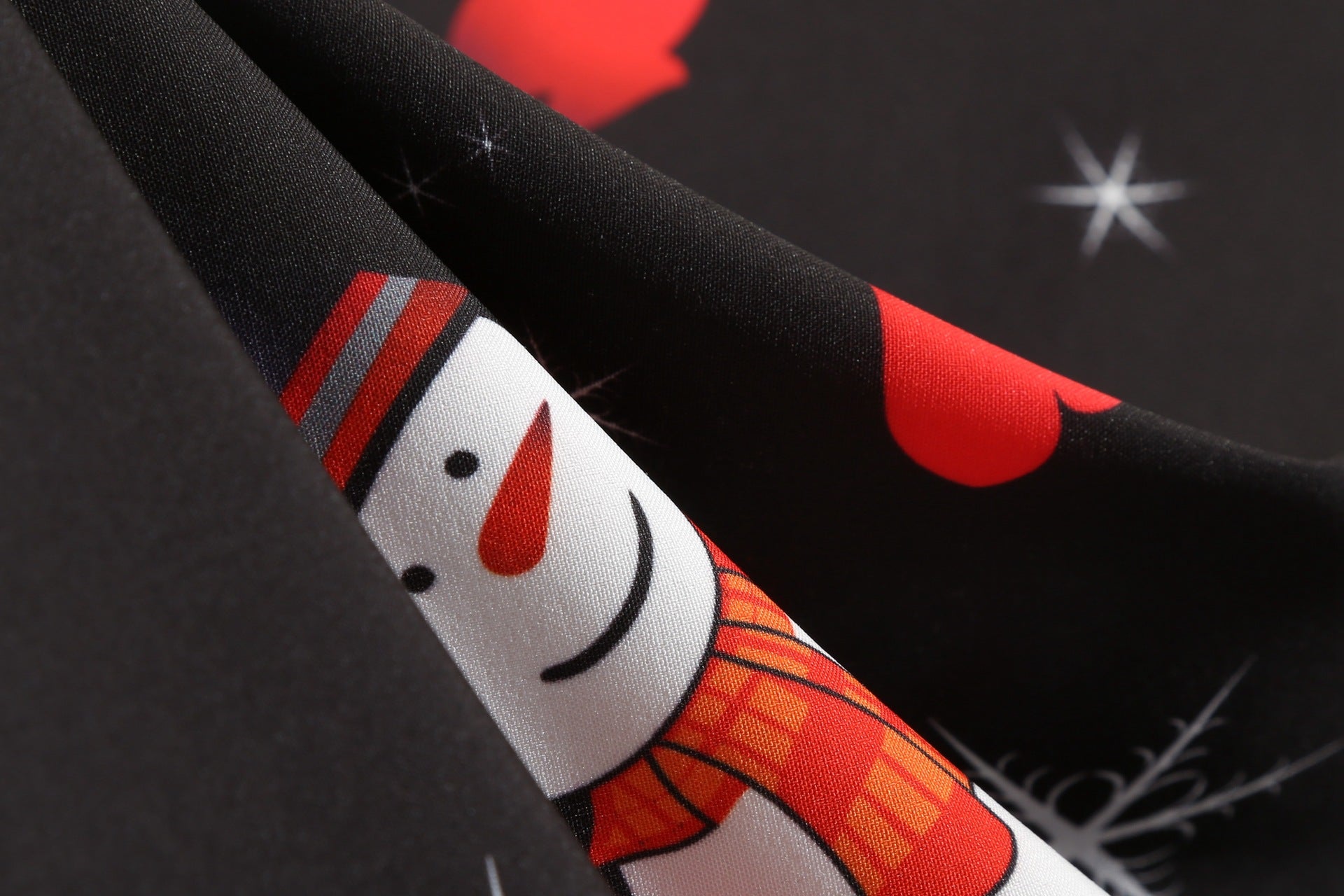 Women Vintage Christmas Snowmen Slim Waist Dresses-Vintage Dresses-Free Shipping at meselling99