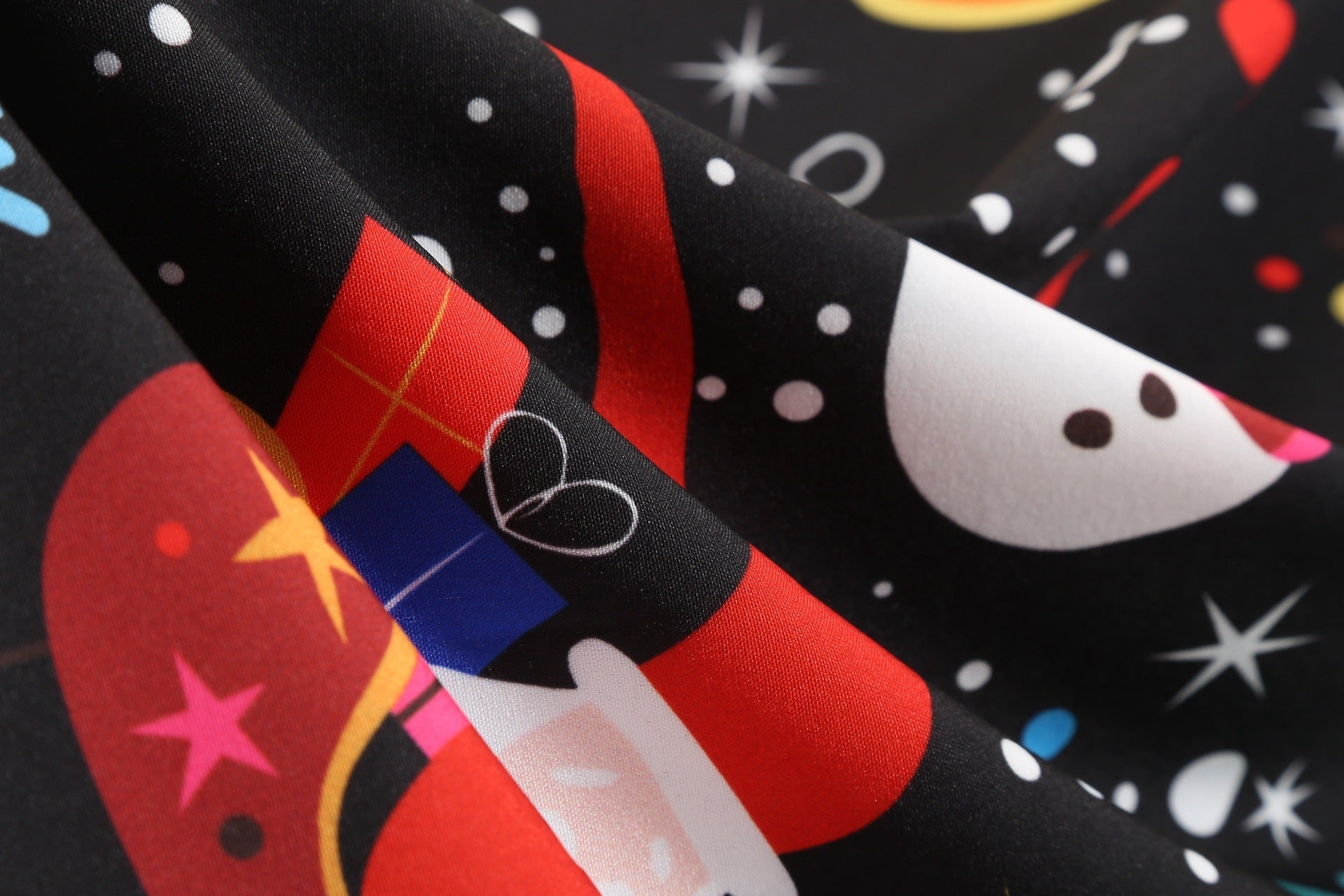 Vintage Christmas V Neck Slim Women Winter Dresses-Vintage Dresses-Free Shipping at meselling99
