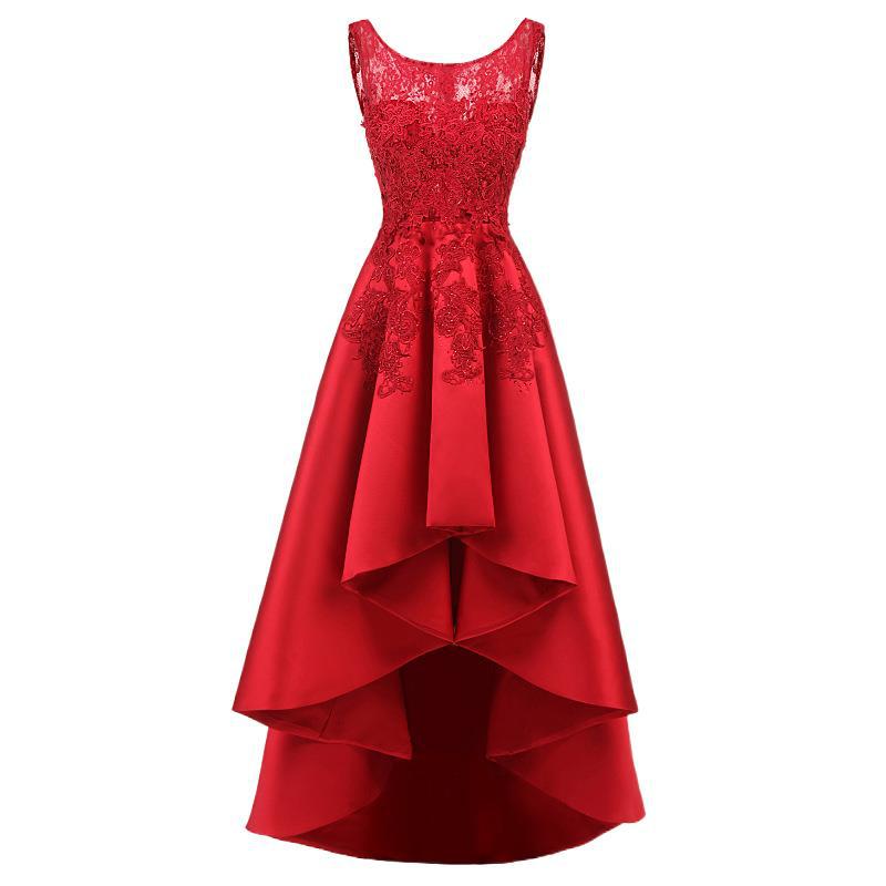 Elegant Black Evening Dress – Formal Banquet Gown for Graduation & Party