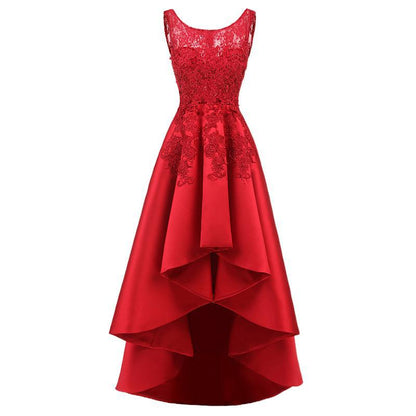 Elegant Black Evening Dress – Formal Banquet Gown for Graduation & Party