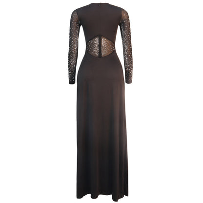 Sexy See Through Rhinestone Night Club Suits-Sexy Party Dresses-Free Shipping at meselling99