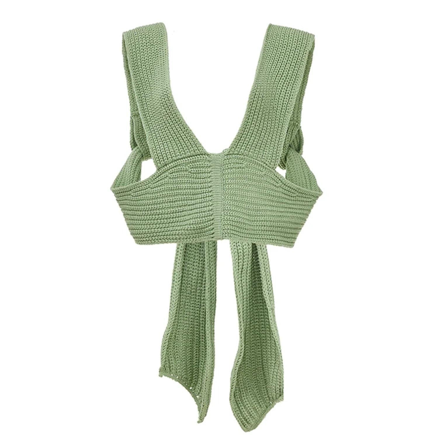 DIY Knitting Bangdage Tops-STYLEGOING