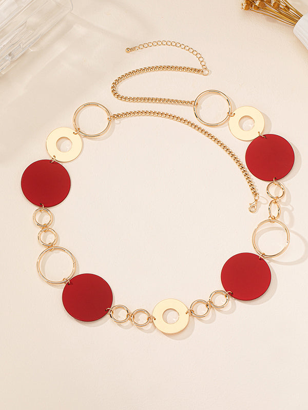 Chains Geometric Necklaces Accessories