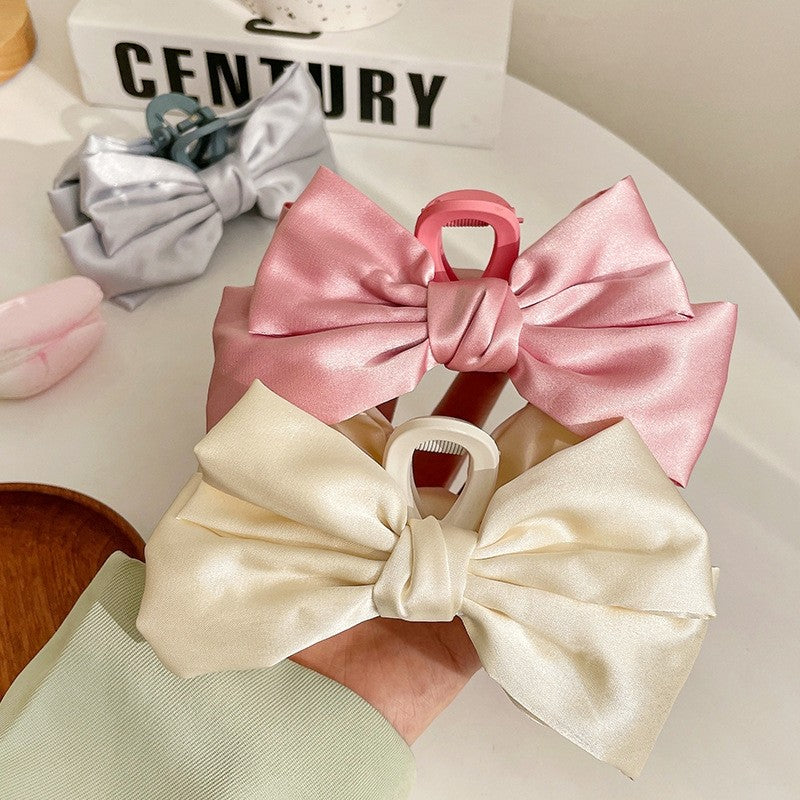 Double Sided Bowknot Hair Claw Clip