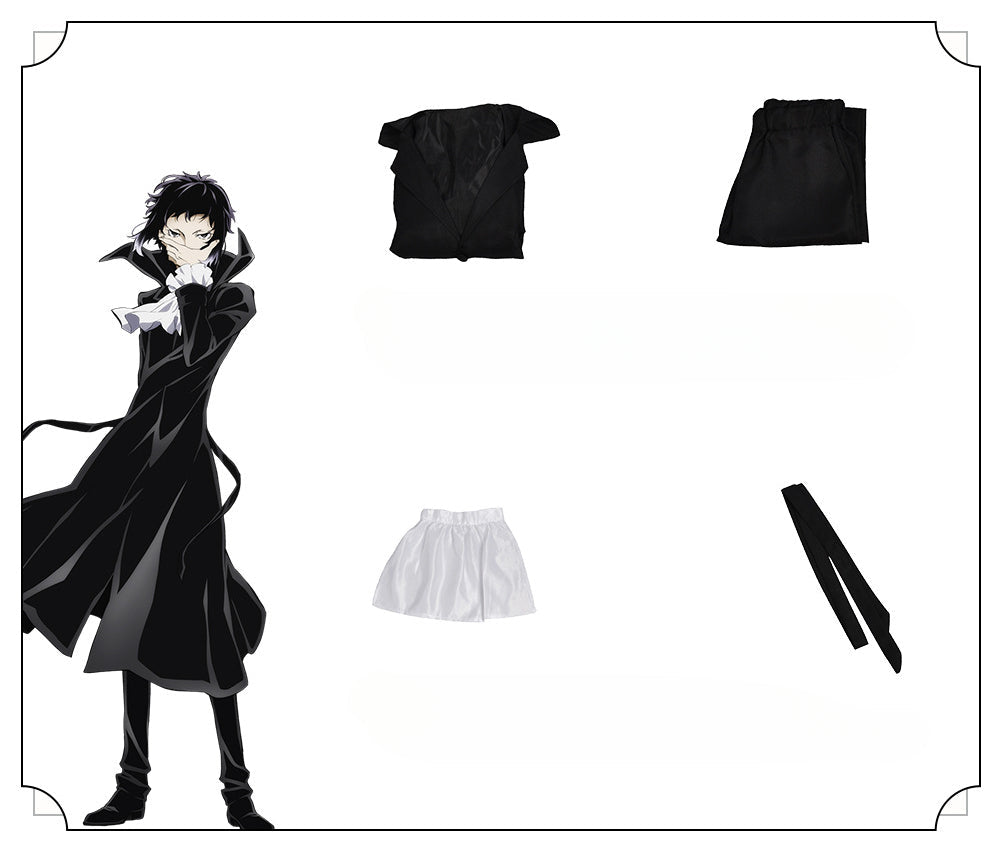 Bungo Stray Dogs Cosplay Costume – Dazai & Chuuya Outfits