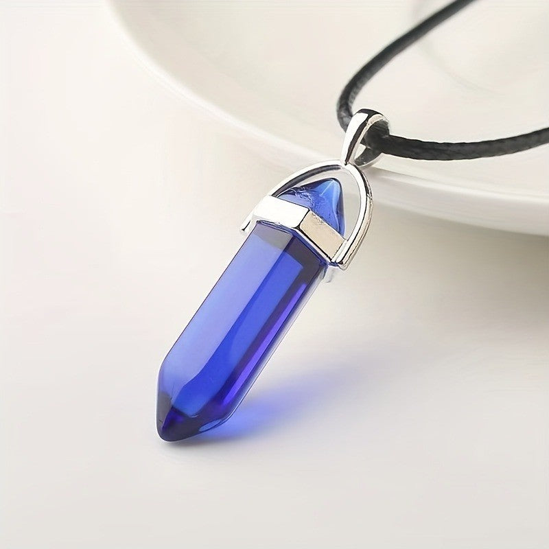 Hexagonal Pendant Necklace