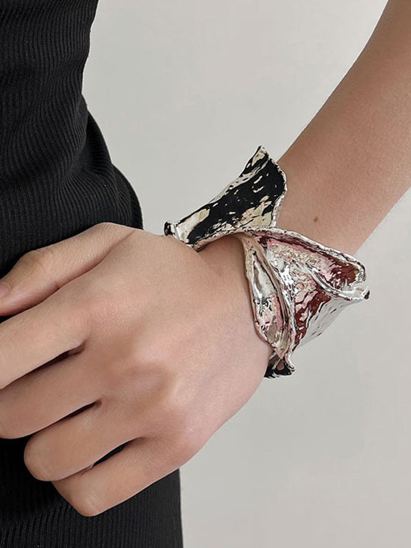 Pleated Shiny Bracelet Accessories