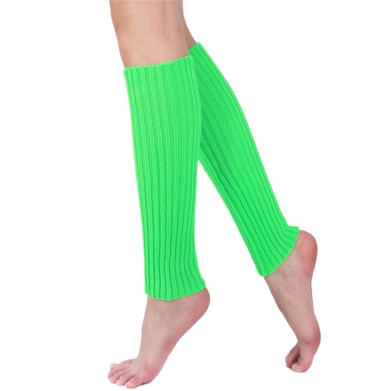 Solid Color Knitted Layering Socks