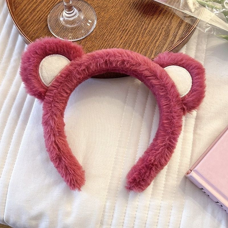 Cartoon Cute Face Wash Headband Hair Band