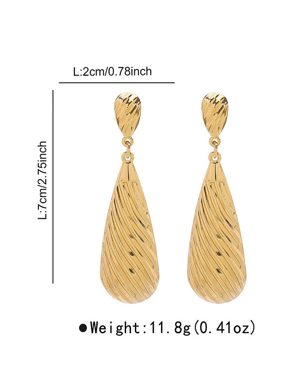 Geometric Drop Earrings
