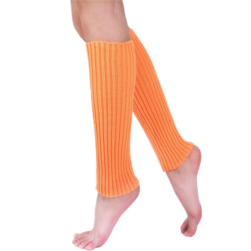 Solid Color Knitted Layering Socks