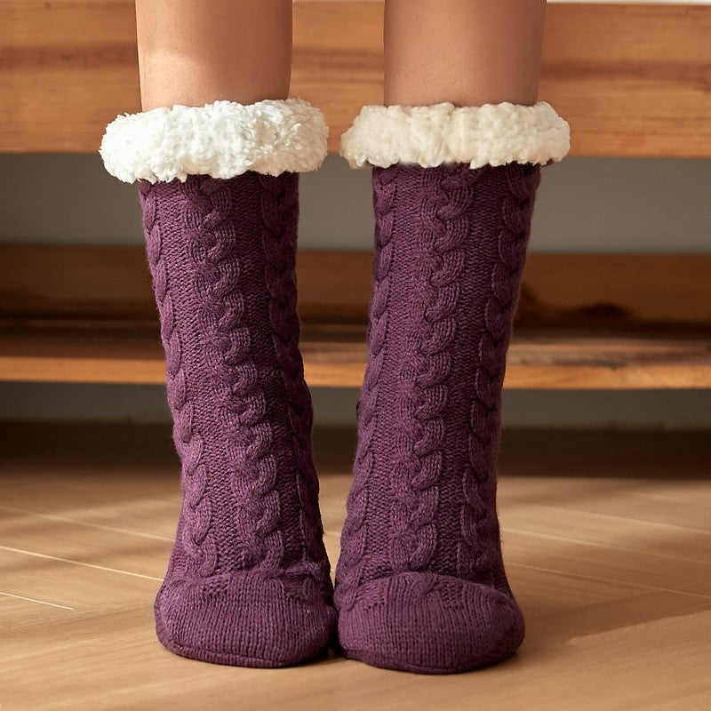 Coral Fleece Home Floor Socks