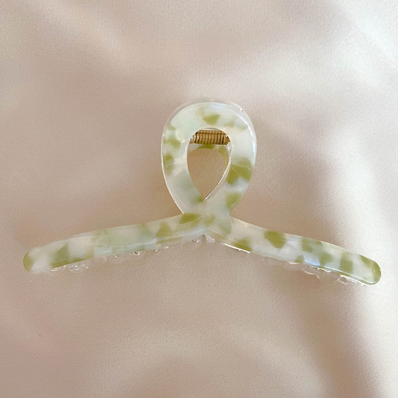 Fashion Marble Acetate Hair Claw Clip