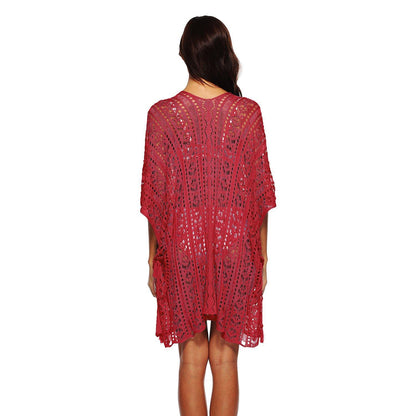 Summer Batwing Sleeves Beach Dress-STYLEGOING