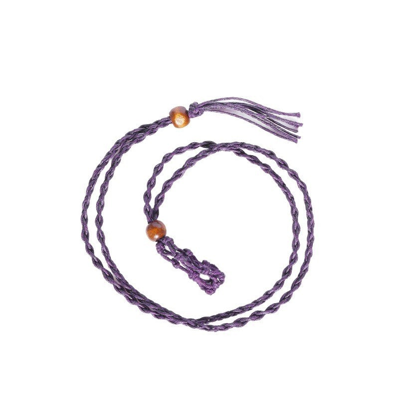 Mesh Woven Necklace Pendant
