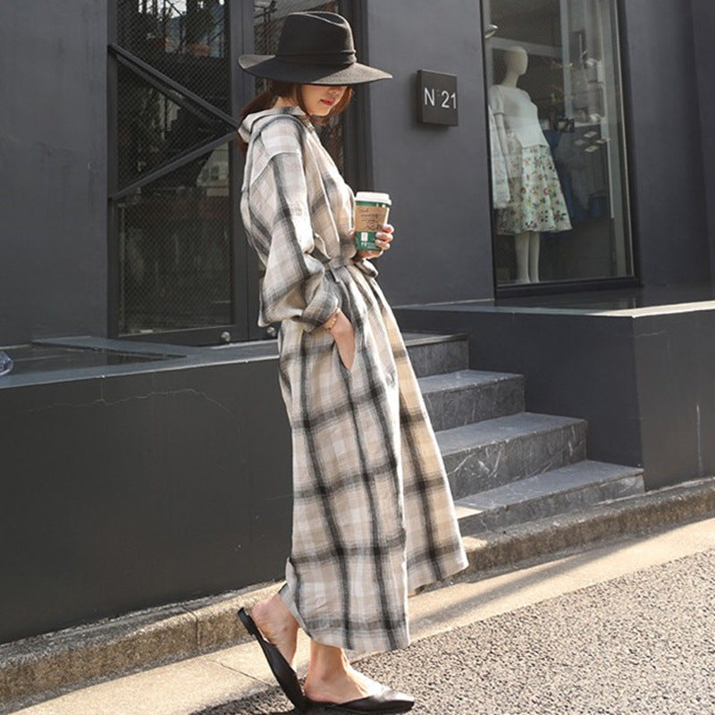 Women Loose Plus Sizes Long Shirt Dresses-Cozy Dresses-Free Shipping at meselling99