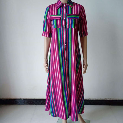 Plus Size Boho Maxi Dress – Flowy Long Bohemian Summer Dress for Women