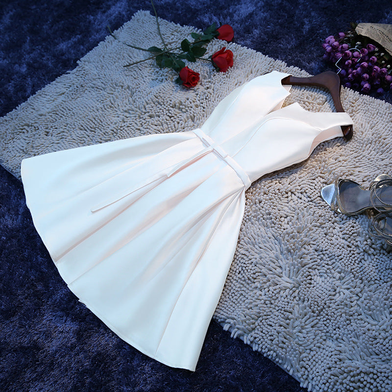 Elegant women short party dresses/Bridesmaid Dresses-Dresses-Free Shipping at meselling99