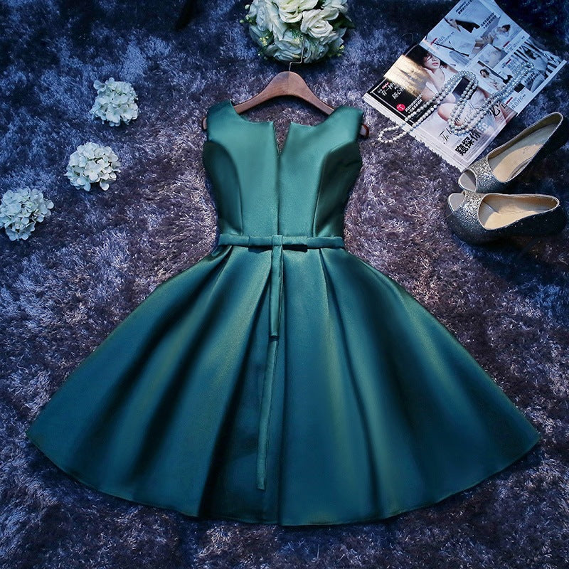 Elegant women short party dresses/Bridesmaid Dresses-Dresses-Free Shipping at meselling99
