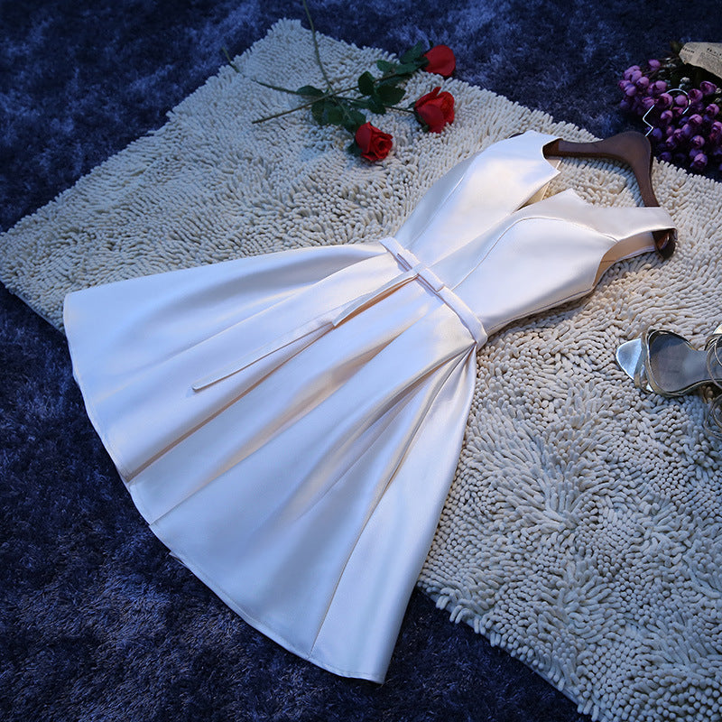 Elegant women short party dresses/Bridesmaid Dresses-Dresses-Free Shipping at meselling99