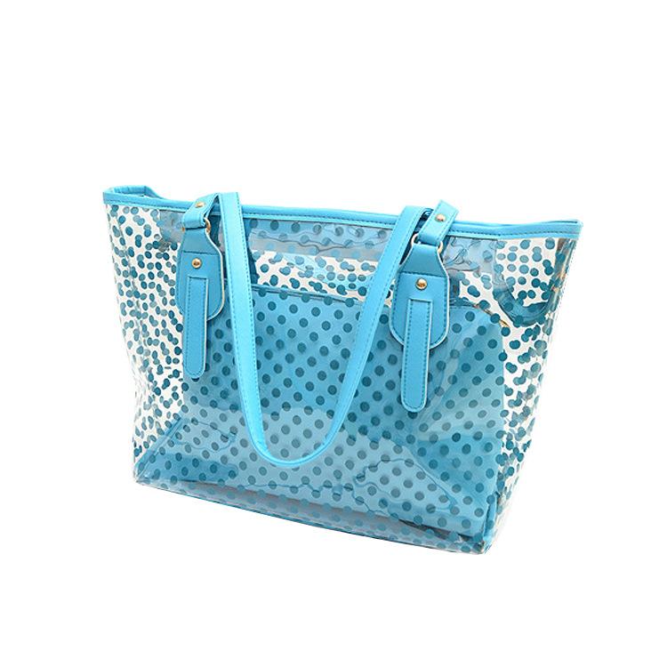 Summer See Through Jelly Handbags 2pcs/Set-STYLEGOING