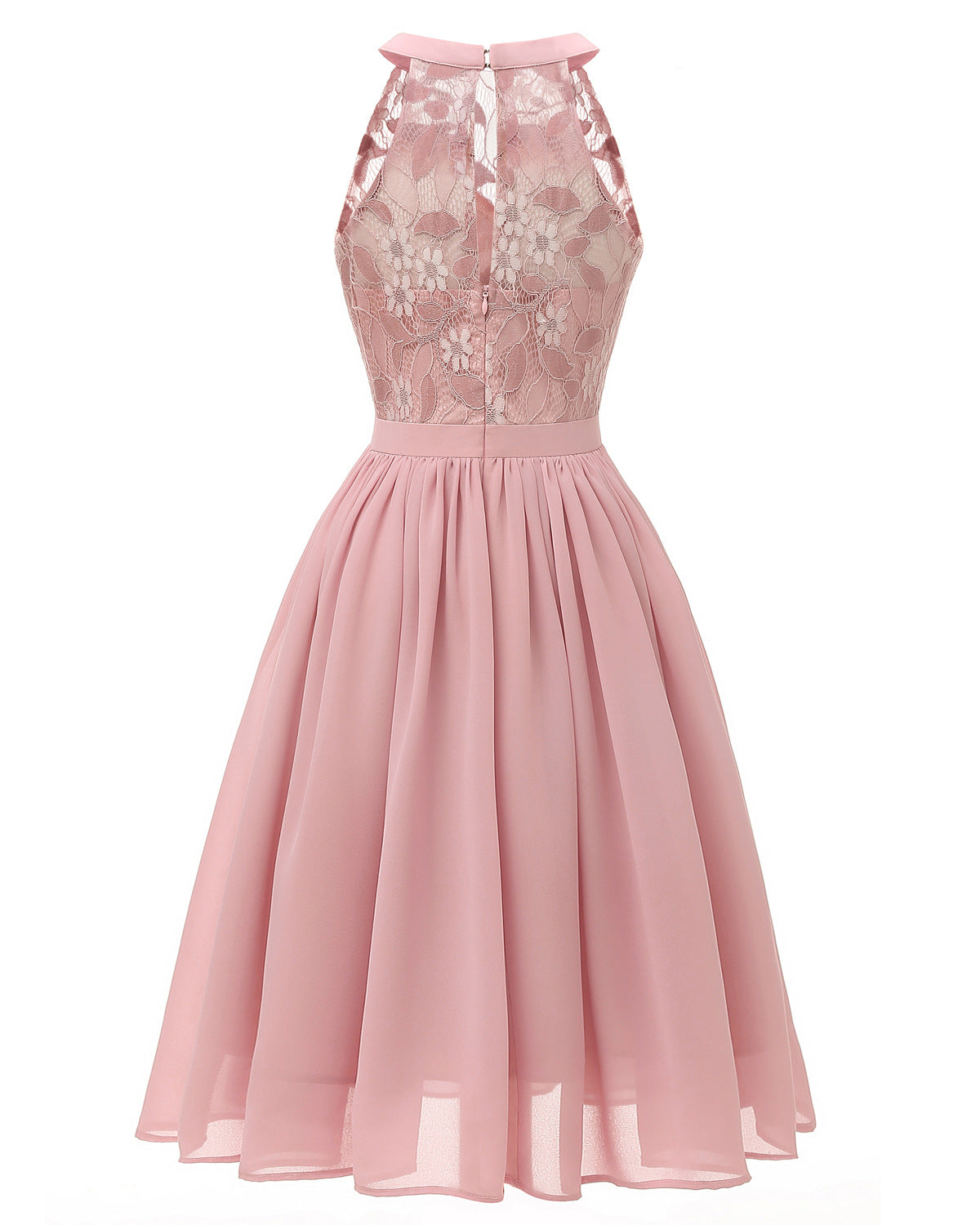 Sexy Summer Chiffon Lace Dresses-Dresses-Free Shipping at meselling99