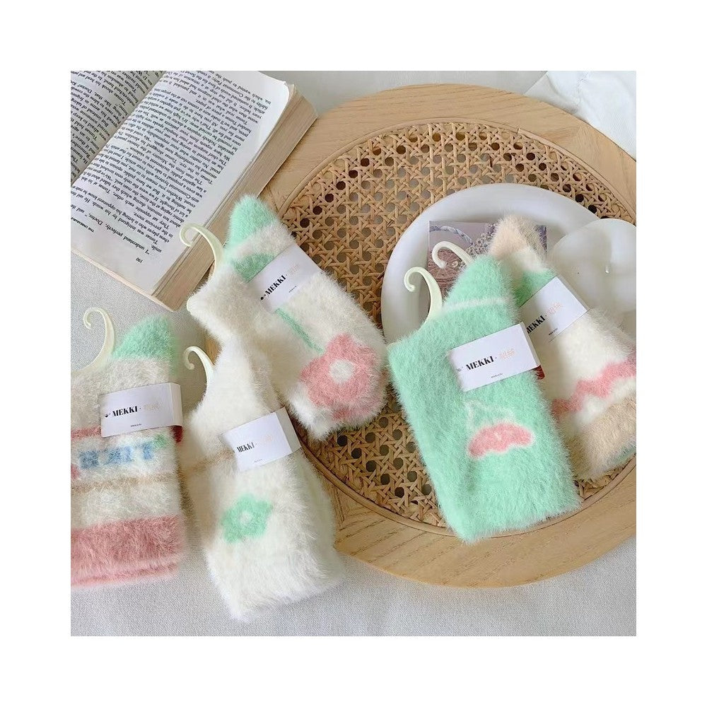 Warm Soft Fluffy Thickened Fleece Socks
